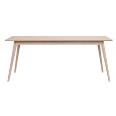 RO YUMI DINING TABLE WHITEWASH